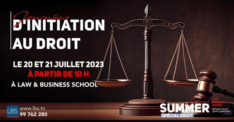 Journées d'initiation au droit